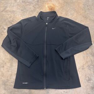 Nike Sphere Dry Full-Zip Black Performance Activewear Jacket Mens Small